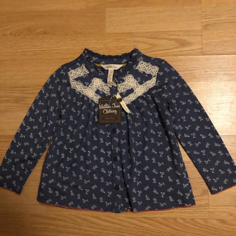 New “Matilda Jane” tunic size 2 with tag